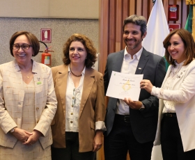 Sessão solene da Câmara Legislativa do DF em homenagem aos 53 anos do Hospital Universitário de Brasília (HuB)